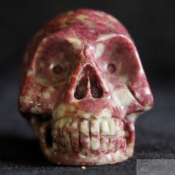 Purple Dumortierite Human Skull (PD01)