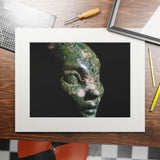 Rainforest Jasper Star Faery -  Fine Art Print and Passepartout Paper Frame