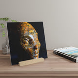 Tiger Eye Star Faery - Print with Wooden Stand