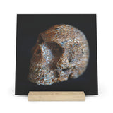 Whale Bone Skull - Print with Wooden Stand