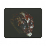 Crazy Lace Skull - PU Leather Mouse Mat