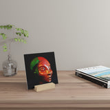 Sonora Sunset Star Faery - Print with Wooden Stand