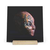 Leopard Jasper Star Faery - Print with Wooden Stand