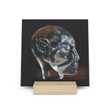 9k Glass Star Faery - Print with Wooden Stand