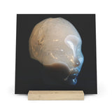 Geode Agate Star Faery - Print with Wooden Stand