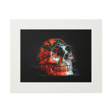 Sonora Skull -  Fine Art Print and Passepartout Paper Frame