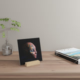 Leopard Jasper Star Faery - Print with Wooden Stand