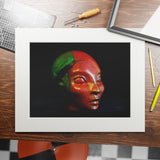 Sonora Sunset Star Faery -  Fine Art Print and Passepartout Paper Frame