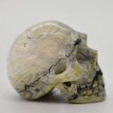 Green Marble Human Skull
