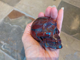 Small Ancestralite skull - reserved for Anca