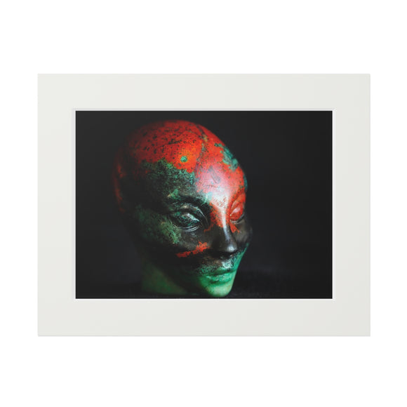 Sonora Sunrise Star Faery  -  Fine Art Print and Passepartout Paper Frame