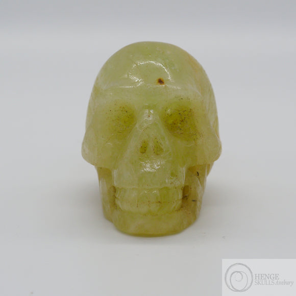 Green Calcite Skull (GC02)