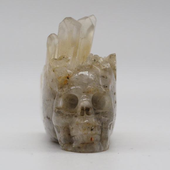 Smoky Quartz Skull (SQ08)