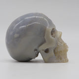 Agate Geode Skull (AG74)