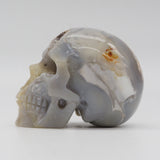 Agate Geode Skull (AG74)