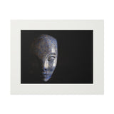 Blue Jasper Elfin -  Fine Art Print and Passepartout Paper Frame