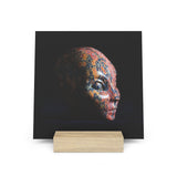 Leopard Jasper Star Faery - Print with Wooden Stand