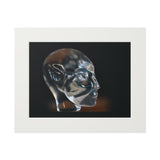 9k Glass  Star Faery -  Fine Art Print and Passepartout Paper Frame