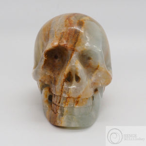 Blue Calcite Skull (BC7)