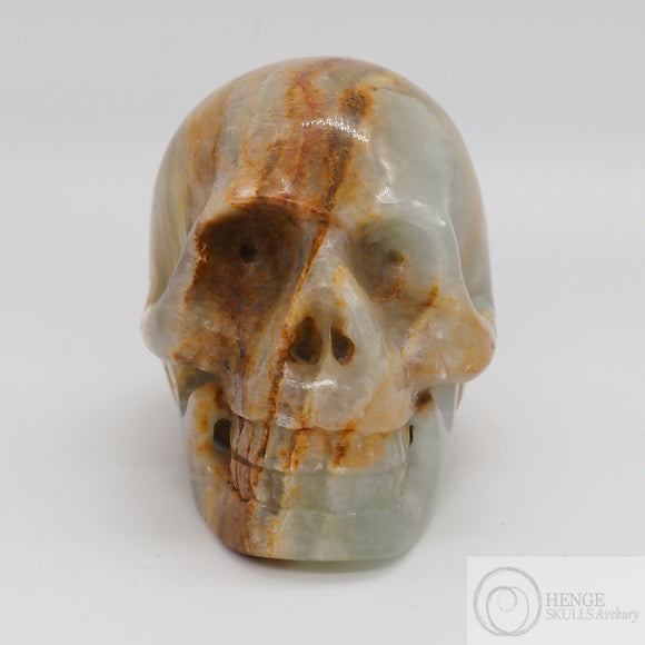 Blue Calcite Skull (BC7)
