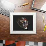 Crazy Lace Being -  Fine Art Print and Passepartout Paper Frame