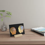 Resin Star Faery and Elfin - Print with Wooden Stand