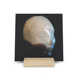 Geode Agate Star Faery - Print with Wooden Stand