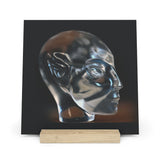 9k Glass Star Faery - Print with Wooden Stand