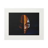 Yellow Tiger Eye, Star Faery  -  Fine Art Print and Passepartout Paper Frame