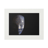 Blue Jasper Elfin -  Fine Art Print and Passepartout Paper Frame