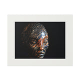 Callanish Gneiss Star Faery  -  Fine Art Print and Passepartout Paper Frame