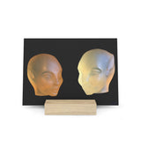 Resin Star Faery and Elfin - Print with Wooden Stand