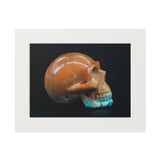 Sedona Jasper Skull  -  Fine Art Print and Passepartout Paper Frame