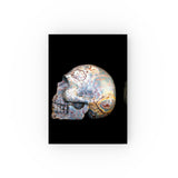 Dendritic Skull - Double Sided Notebook