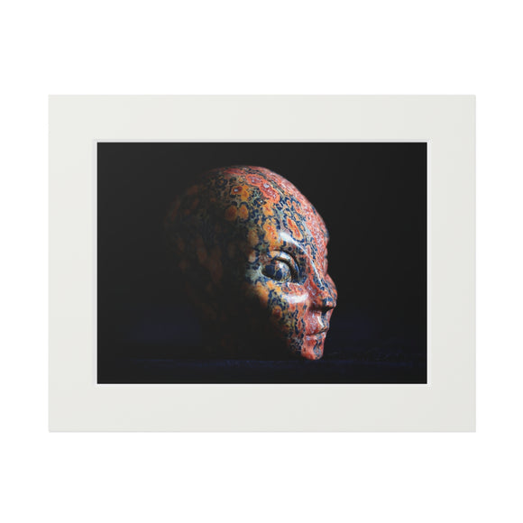 Leopard Jasper Star Faery -  Fine Art Print and Passepartout Paper Frame