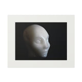 White Jade , Star Faery   -  Fine Art Print and Passepartout Paper Frame