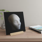 White Jade Star Faery - Print with Wooden Stand