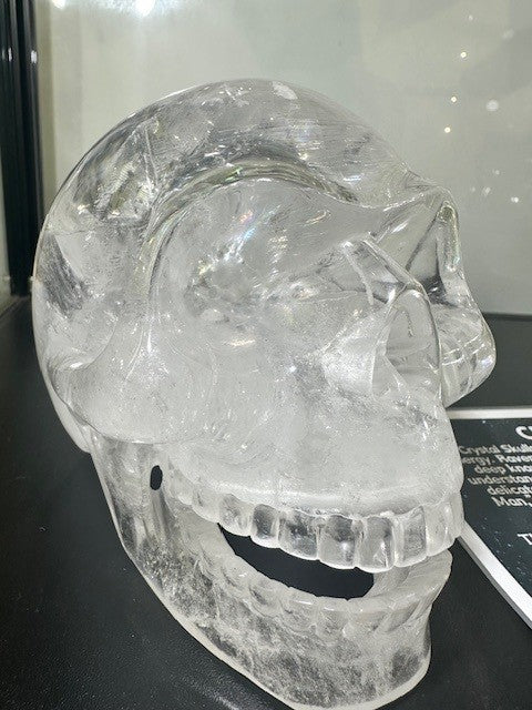 **RESERVED FOR ANCA** Clear Quartz Skull