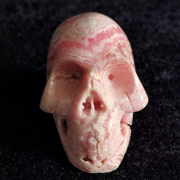 **Reserved for Nicola** Rhodocrosite Skull