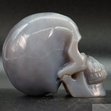 Agate Geode Skull (Ag62)