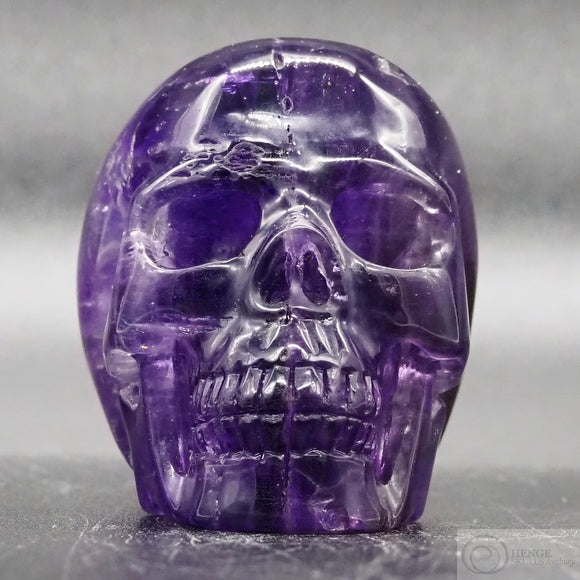 Amethyst Human Skull