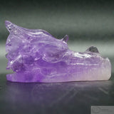 Amethyst Dragon Skull (Am42)