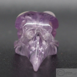 Amethyst Raven Skull