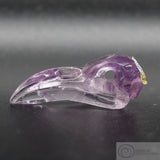 Amethyst Raven Skull