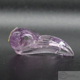 Amethyst Raven Skull