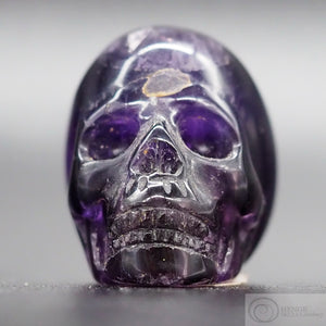 Amethyst Human Skull (Am19)