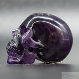 Amethyst Human Skull (Am18)