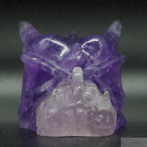 Amethyst Dragon Skull