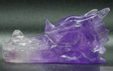 Amethyst Dragon Skull