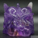 Amethyst Dragon Skull